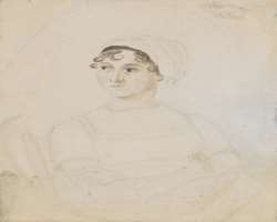 A small watercolor portrait made by her sister Cassandra is the lone verifiable picture of the author. However, the image has been acknowledged by exp
